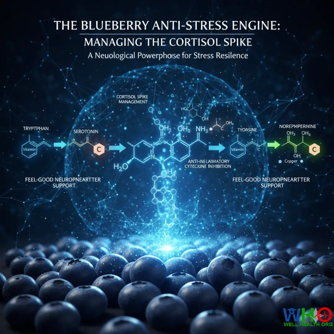 Blueberry Brain-Boosting Benefits: Neuroscience of Stress Management 4 Blueberry Brain Boosting Benefits 2 1