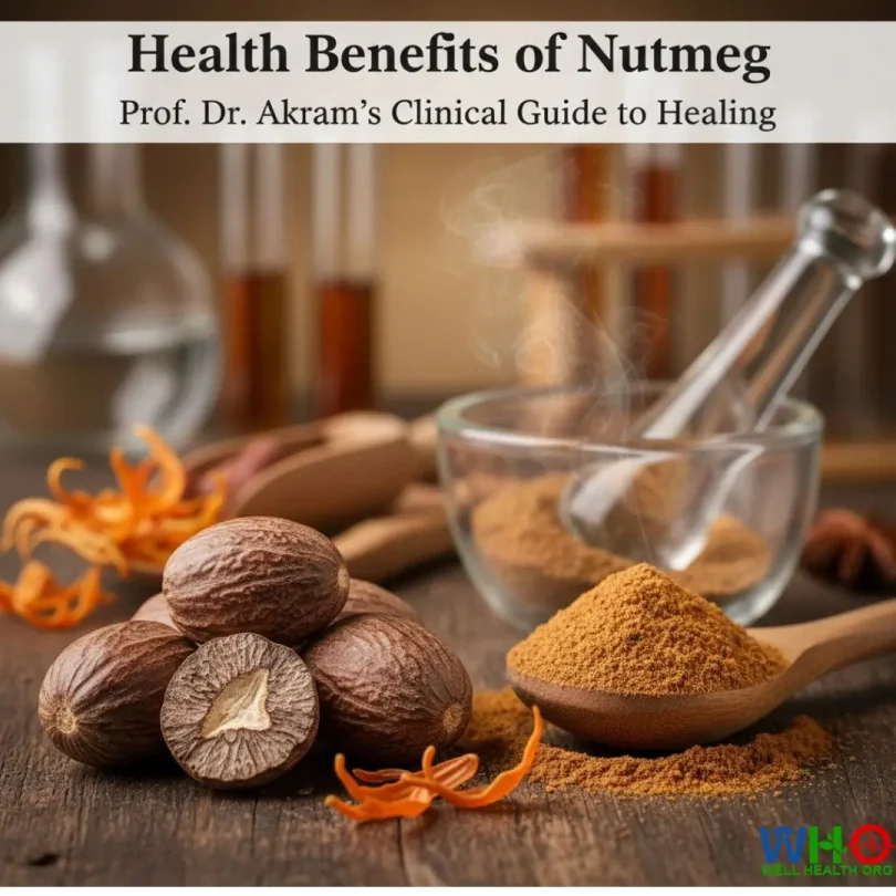Health benefits of nutmeg