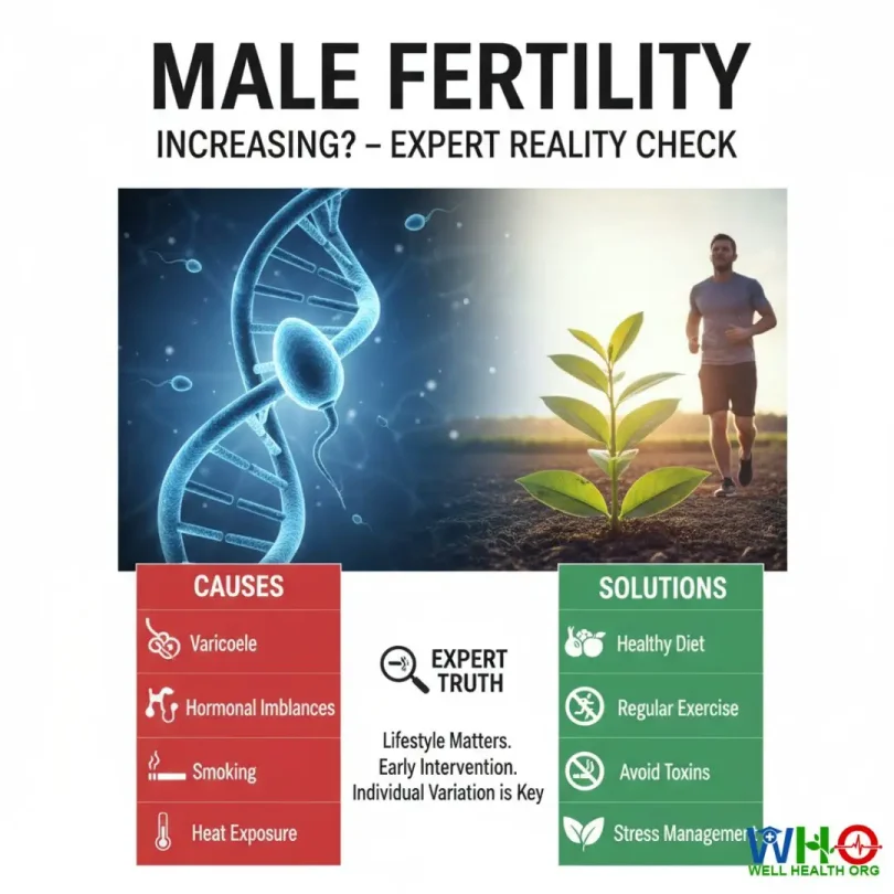 Male fertility increasing