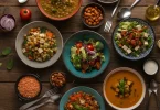 Protein rich vegetarian food