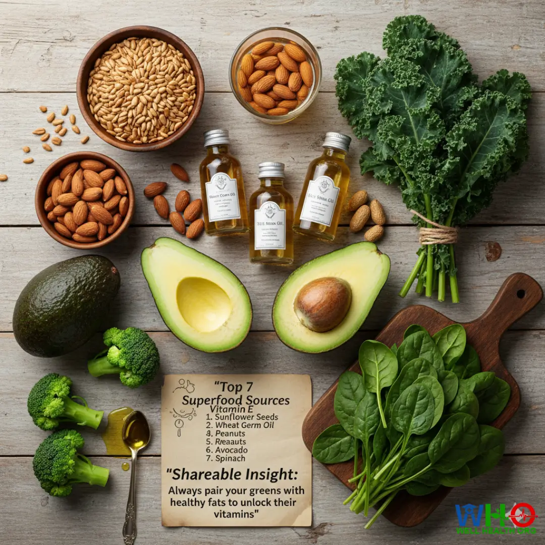 Vitamin E Health Benefits: The Ultimate Clinical & Dietary Guide 4 Vitamin E 2