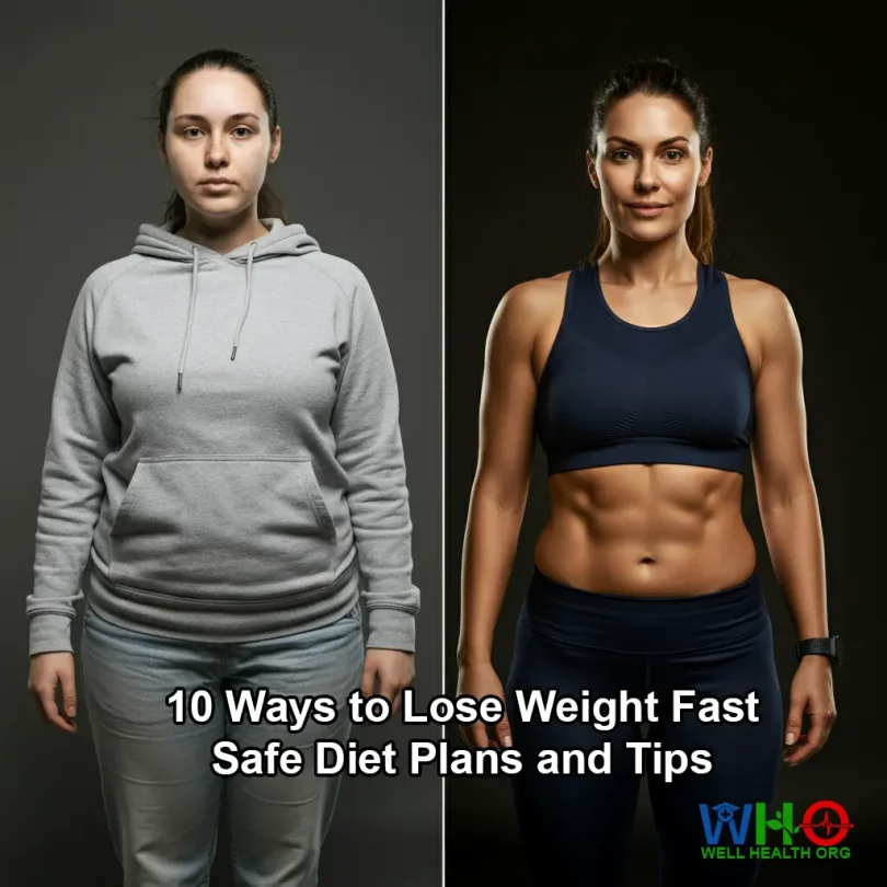10 Ways to Lose Weight Fast Safe Diet Plans and Tips