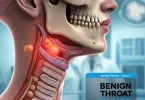 Benign throat tumor