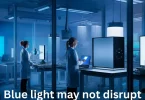 Blue light may not disrupt your sleep