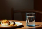 Drinking Water with food