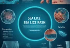 Sea lice Rash