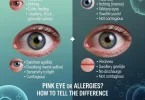Pink eye or allergies