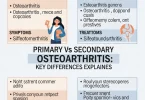 Primary vs Secondary Osteoarthritis