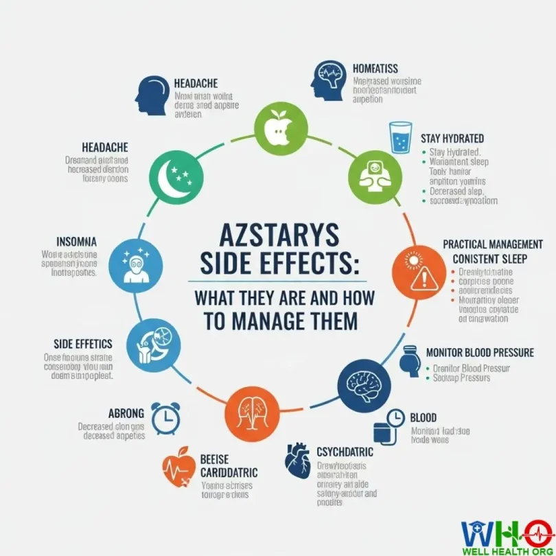 Azstarys side effects