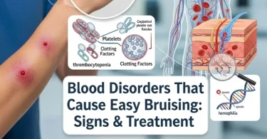 Blood disorders that cause bruising