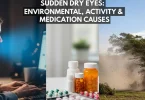 Sudden dry eyes