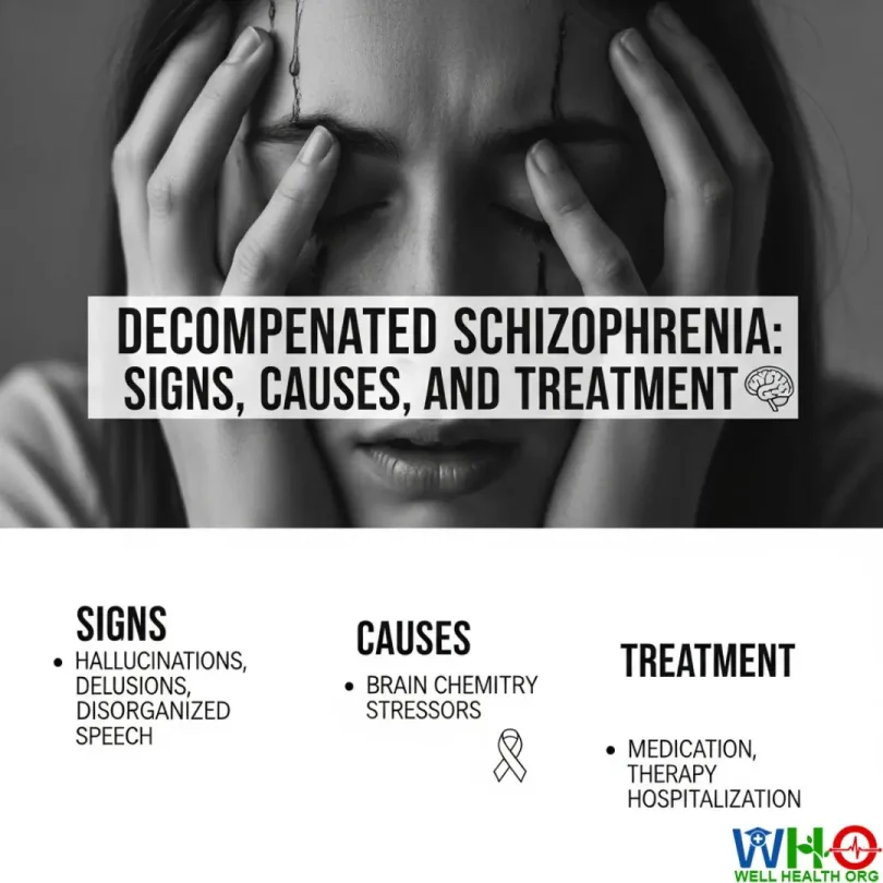 Decompensated schizophrenia