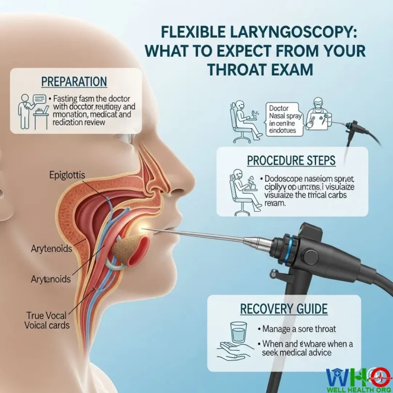 Flexible laryngoscopy