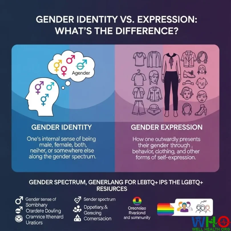 Gender identity vs gender expression