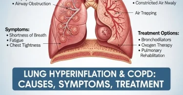Lung hyperinflation and COPD