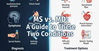 Multiple sclerosis vs muscular dystrophy