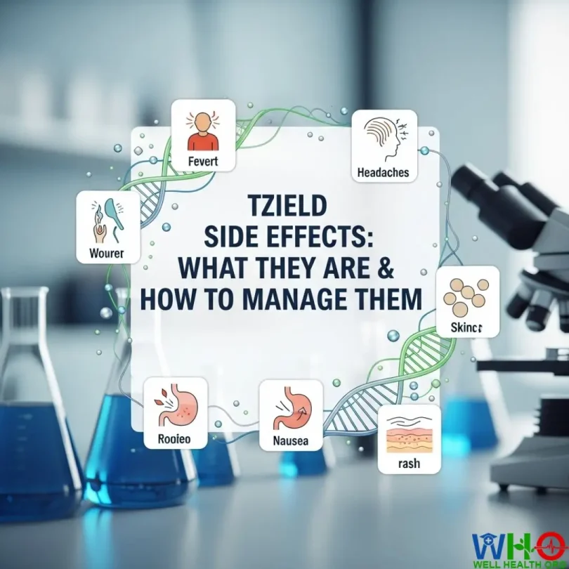 Tzield side effects