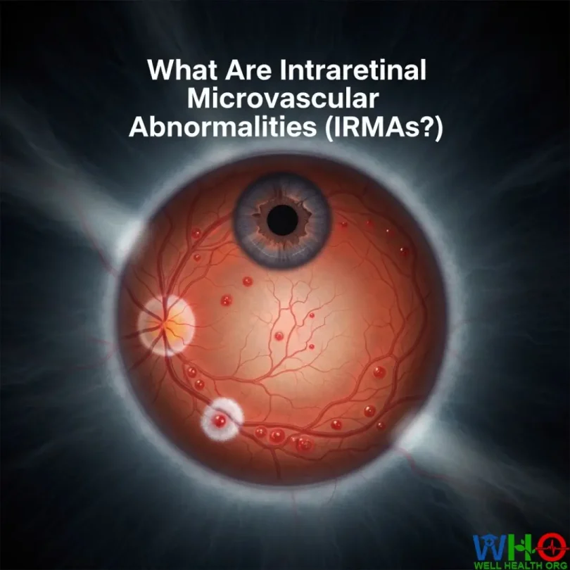 intraretinal microvascular abnormalities