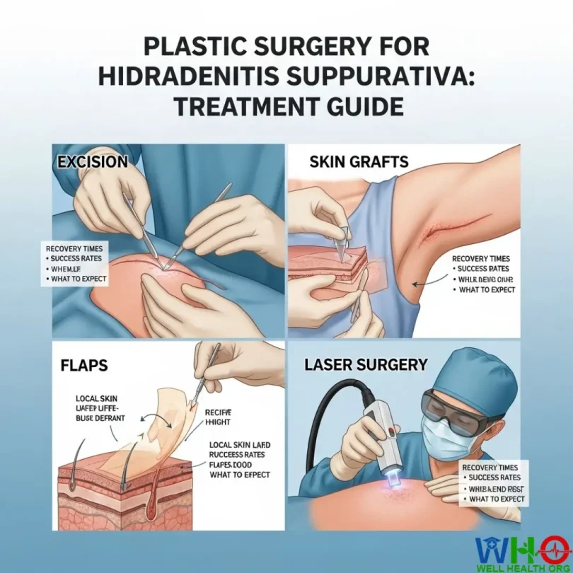 Plastic surgery for hidradenitis suppurativa