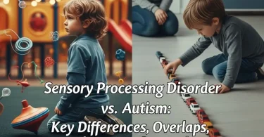 Sensory processing disorder vs autism