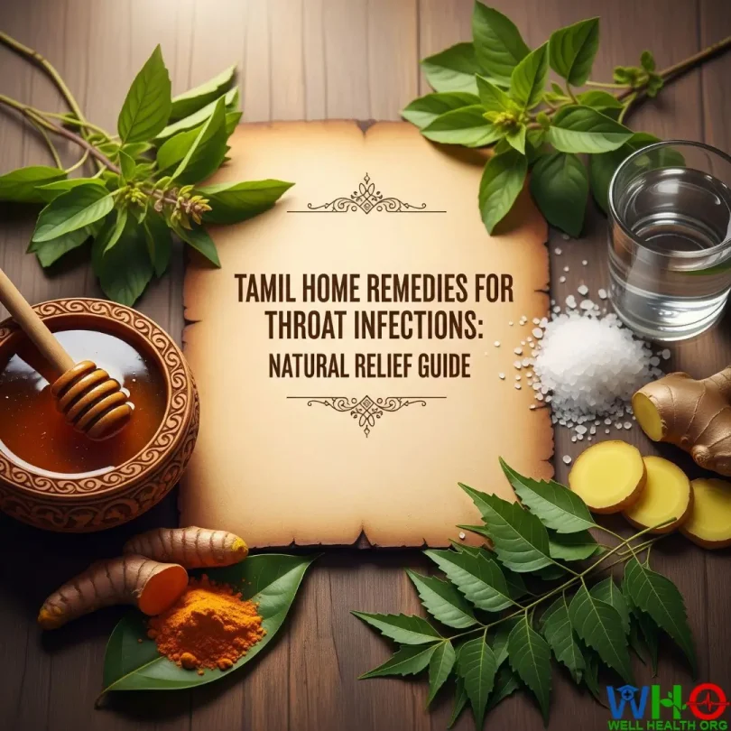 Tamil Home Remedies for Throat Infections