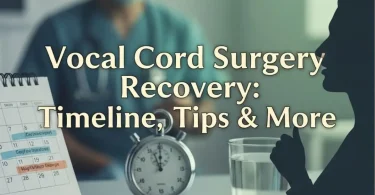 Vocal cord surgery recovery