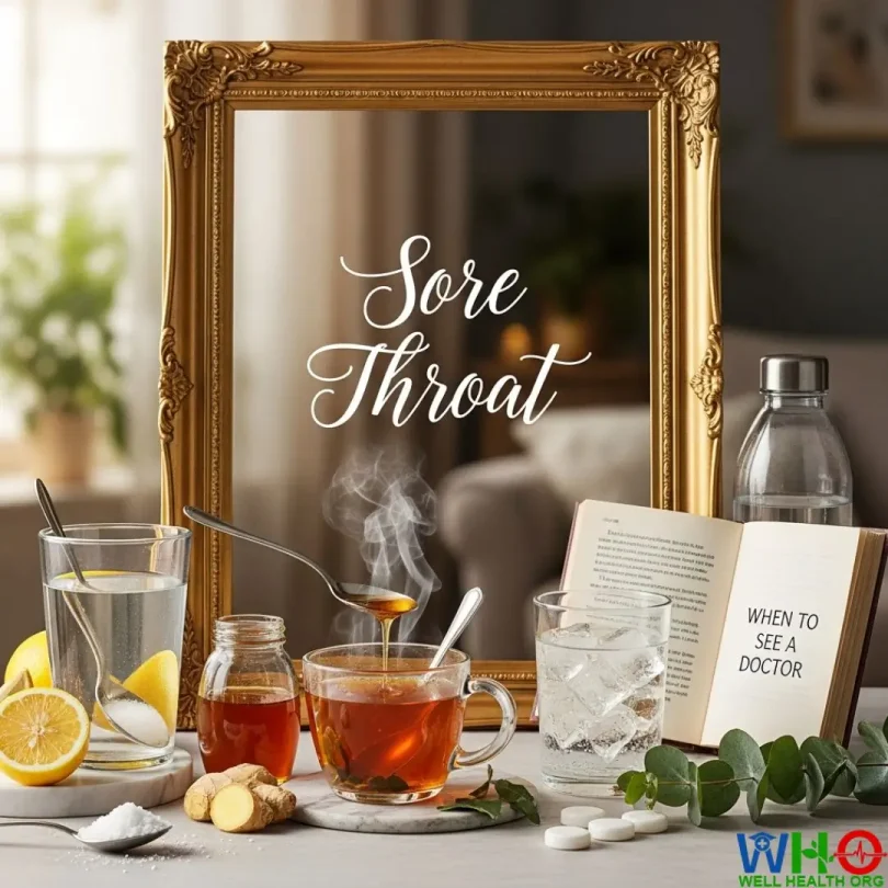 best way to cure sore throat