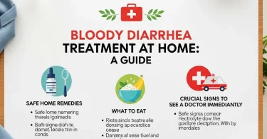 bloody diarrhea treatment at home