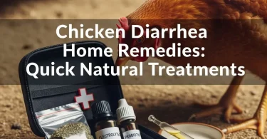 chicken diarrhea home remedy