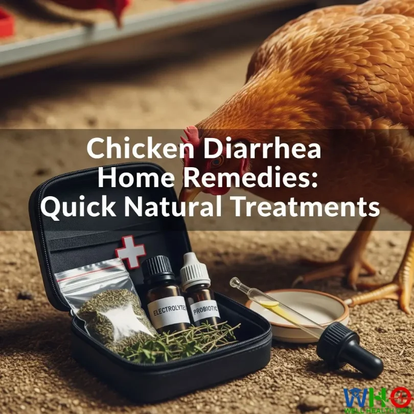 chicken diarrhea home remedy