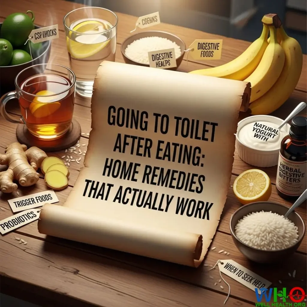 Going to Toilet After Eating Food Home Remedies 