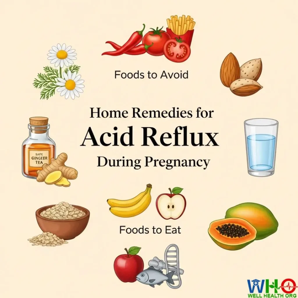 home remedies for acid reflux during pregnancy