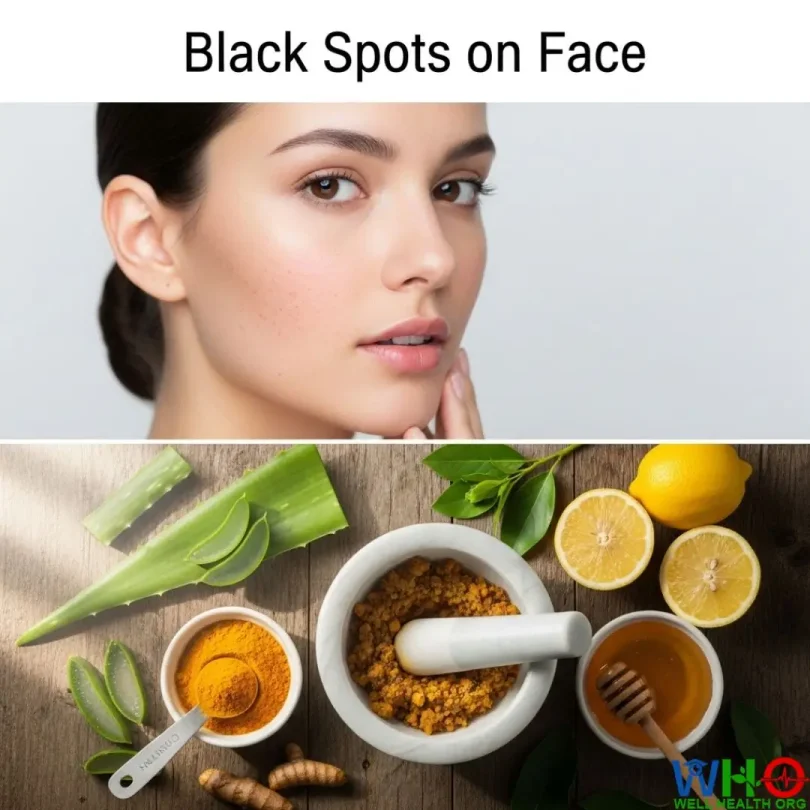 Black Spots on the Face