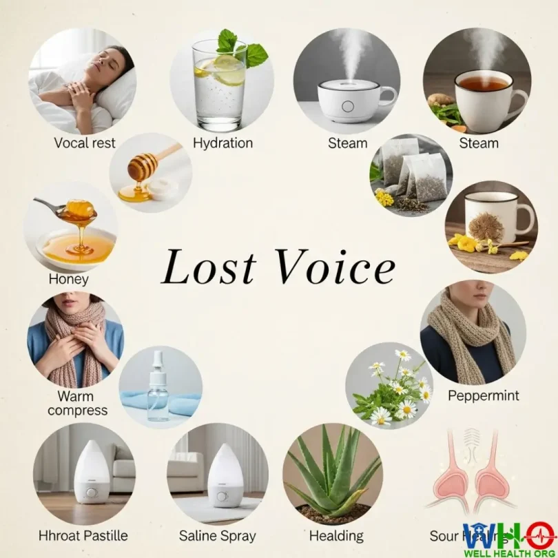 home remedies for lost voice