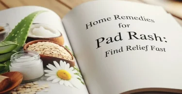 home remedies for pad rash