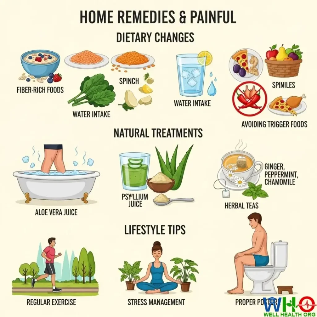 home remedies for pains while passing stools 
