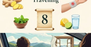 home remedies to avoid vomiting while travelling