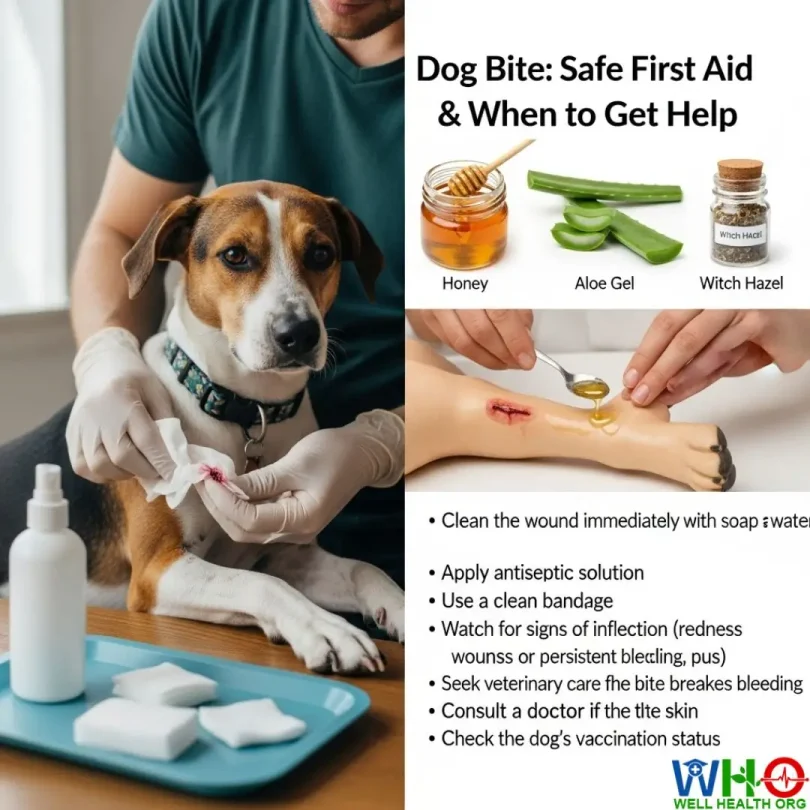 home remedy for dog bite