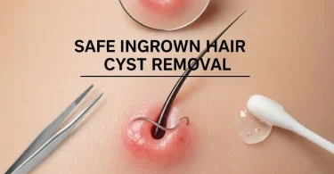 Safe Ingrown Hair Cyst Removal at Home