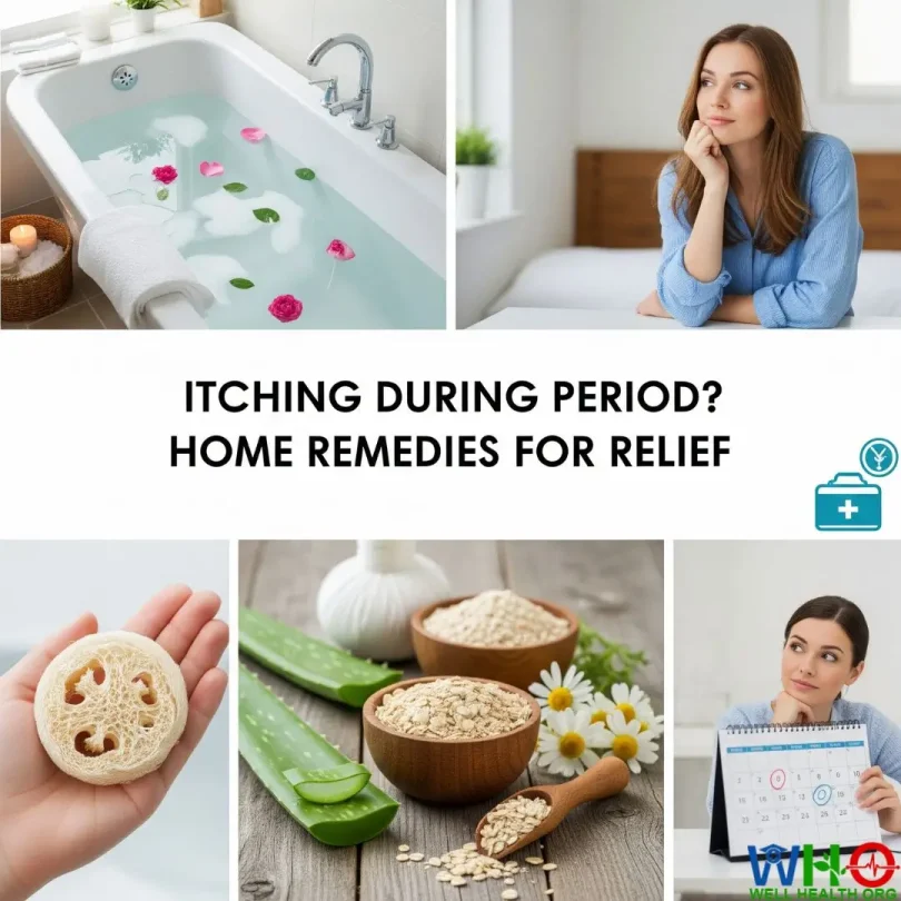 itching during periods home remedies