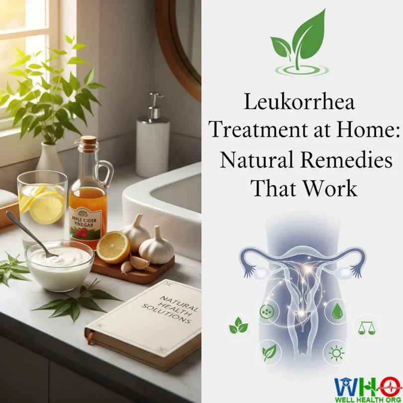 leukorrhea treatment at home