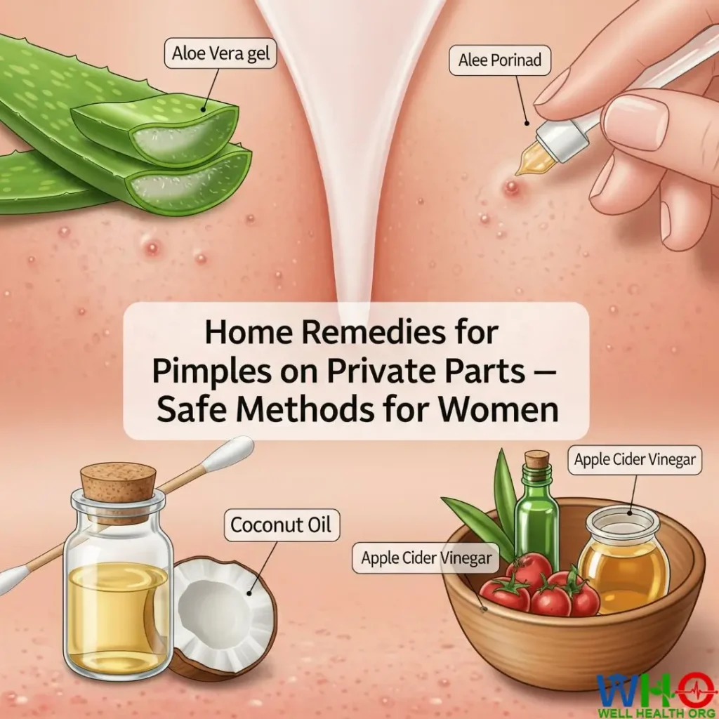 Pimples on Private Parts Female Home Remedies in Hindi