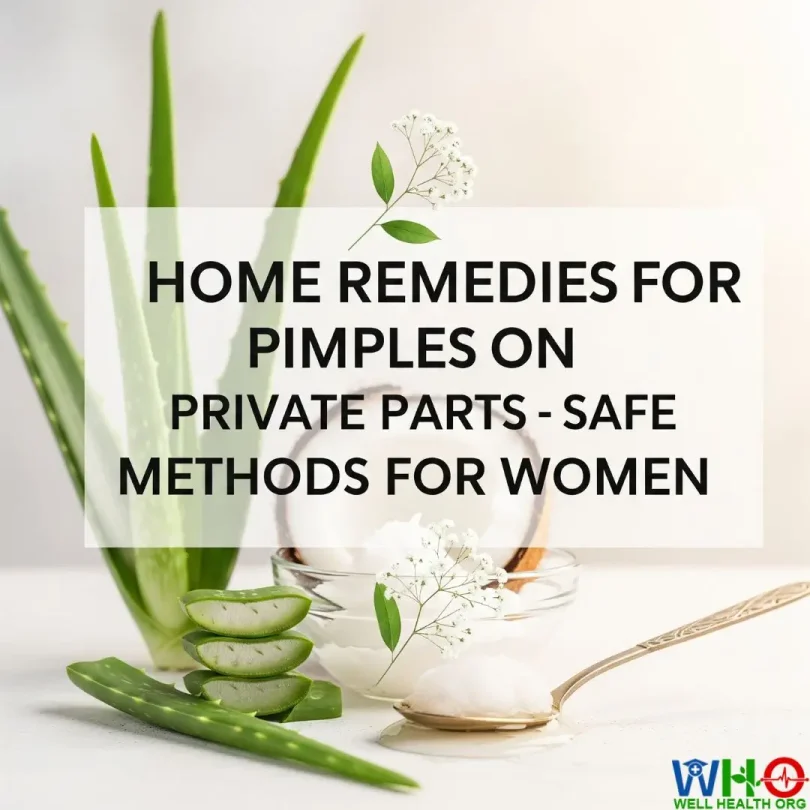 pimples on private parts female home remedies in hindi