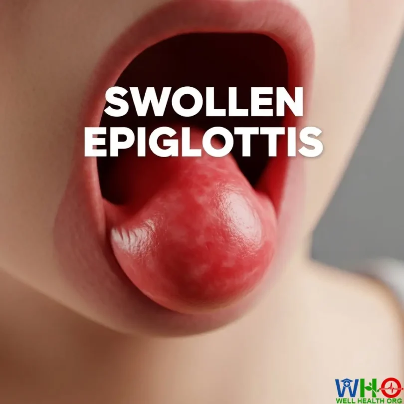 Swollen Epiglottis