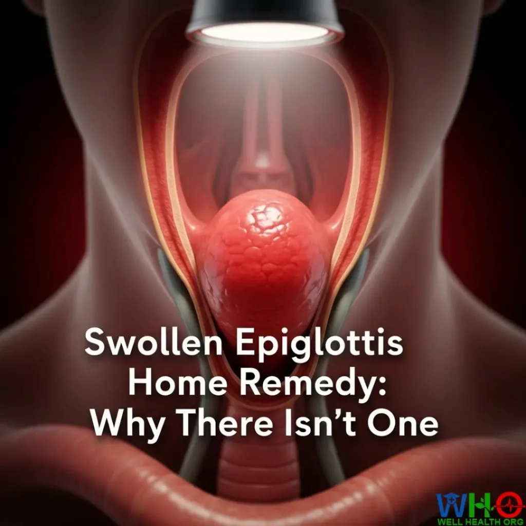 Swollen Epiglottis