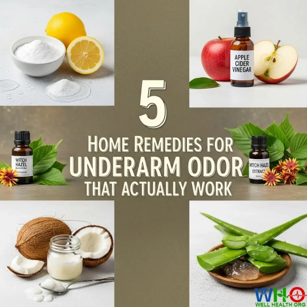 Underarm Odor Home Remedies