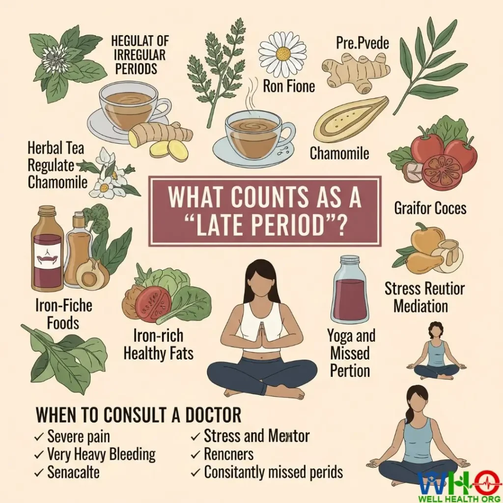 home remedies for late periods 1