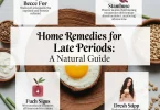 home remedies for late periods