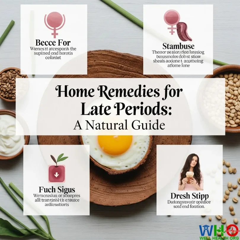 home remedies for late periods
