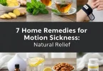 home remedies for motion sickness
